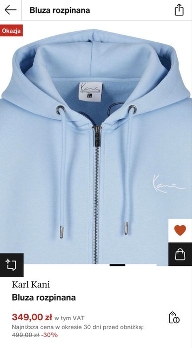 Nowa Bluza Karl Kani unisex