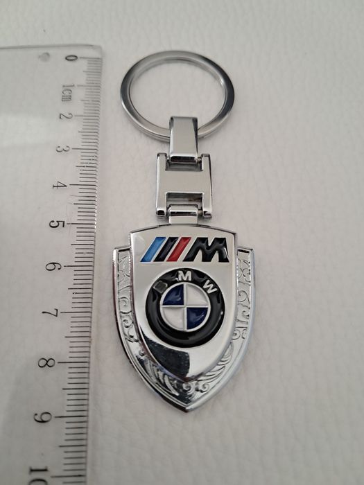Porta-chaves BMW M Emblema Brasão (Novo / Selado)