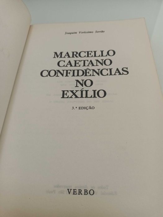 Marcelo Caetano - Confidencias no Exilio