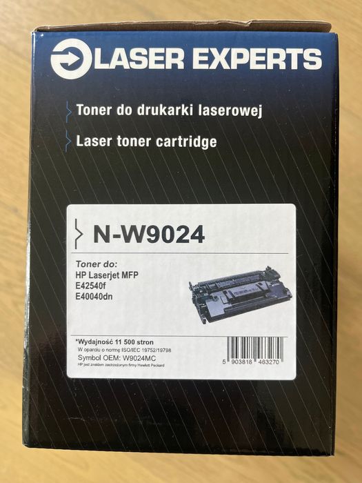 Toner do HP Laserjet MFP E42540f E40040dn