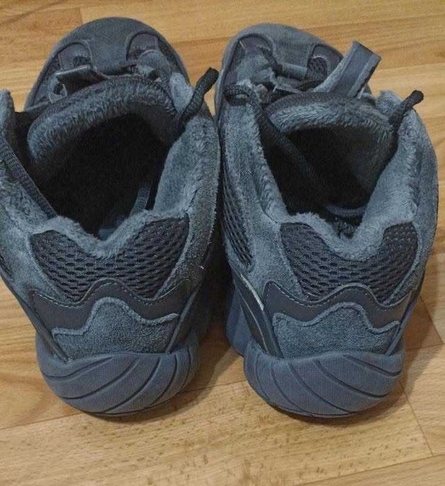 Кросівки adidas yeezy 500 utility, р.45 1/3, теплі, м'які, хутро, кроссовки