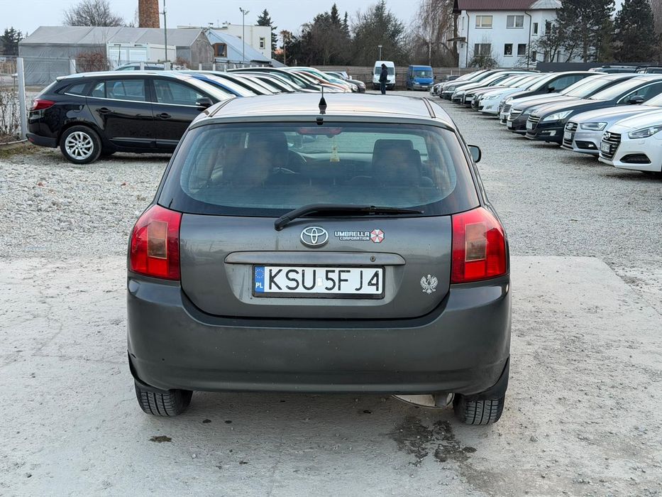 Toyota Corolla  1.4 Benzyna/Klima/Isofix/RATY/Zamiana