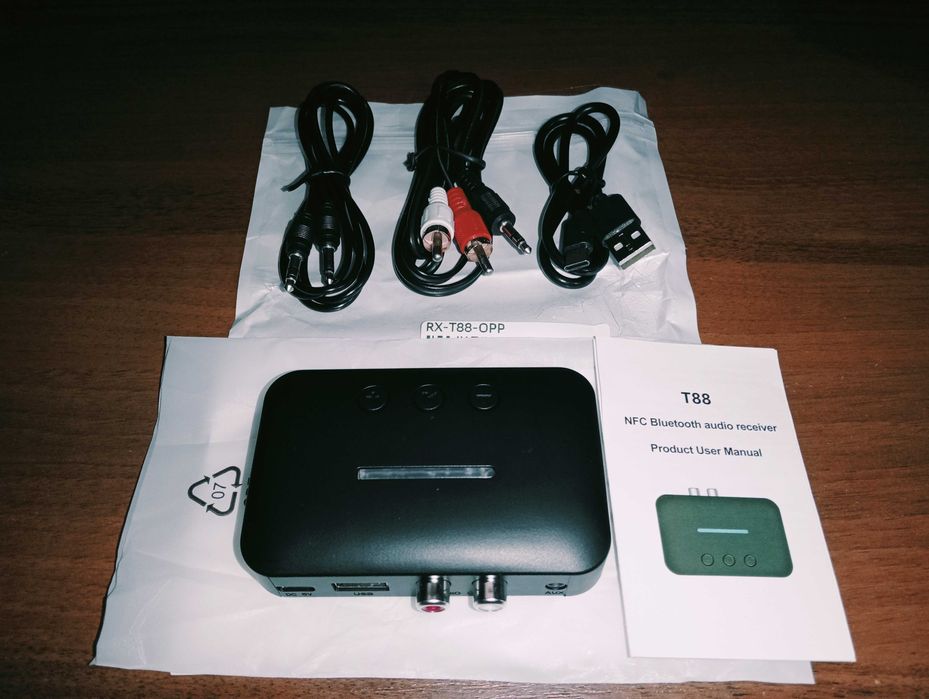 T88 Bluetooth 5.3 Адаптер RX