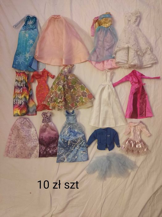 Lalki Barbie ubranka