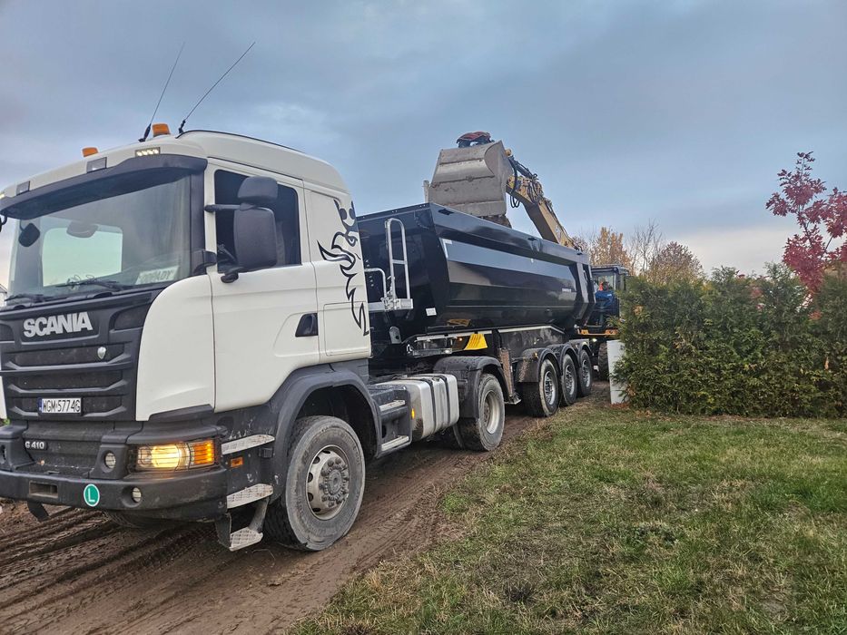 Wywóz odpadów budowlanych gruzu gliny ziemi 27 ton wystawiamy bdo