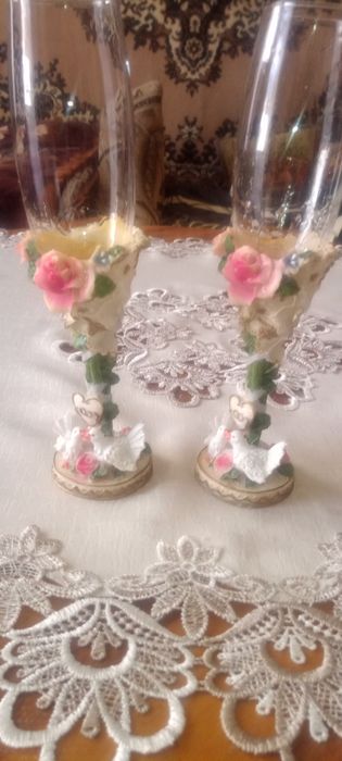 Весільні бокали .