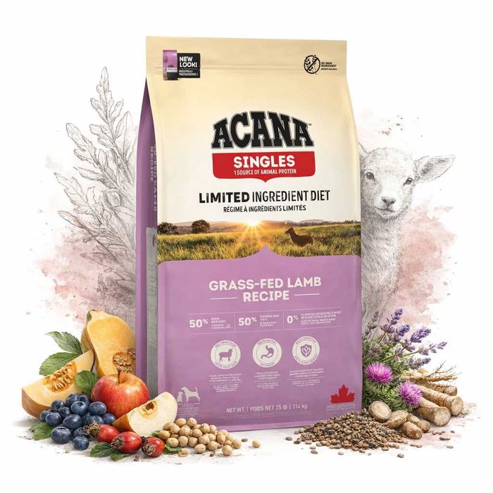 Acana Singles Grass-Fed Lamb / 11,4 kg