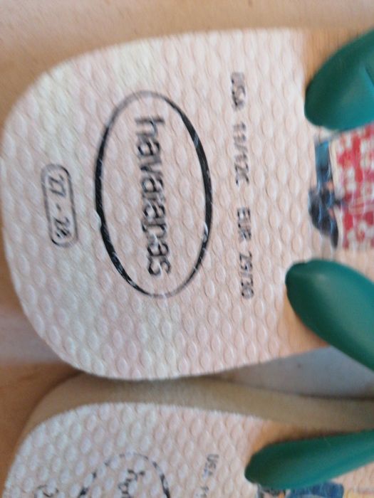 Havaianas criança tamanho 25