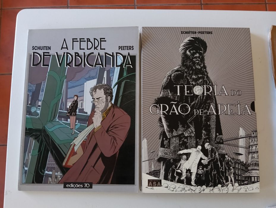 36 Albúns de Schuiten, Blacksad, Gipsy, Peter Pan, Decalogo,e outros