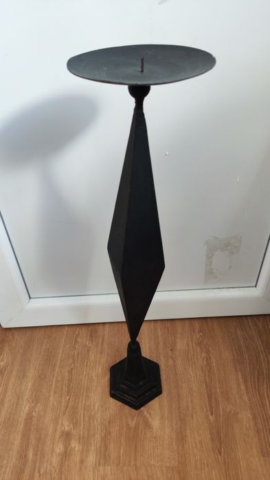Castiçal Preto em Ferro