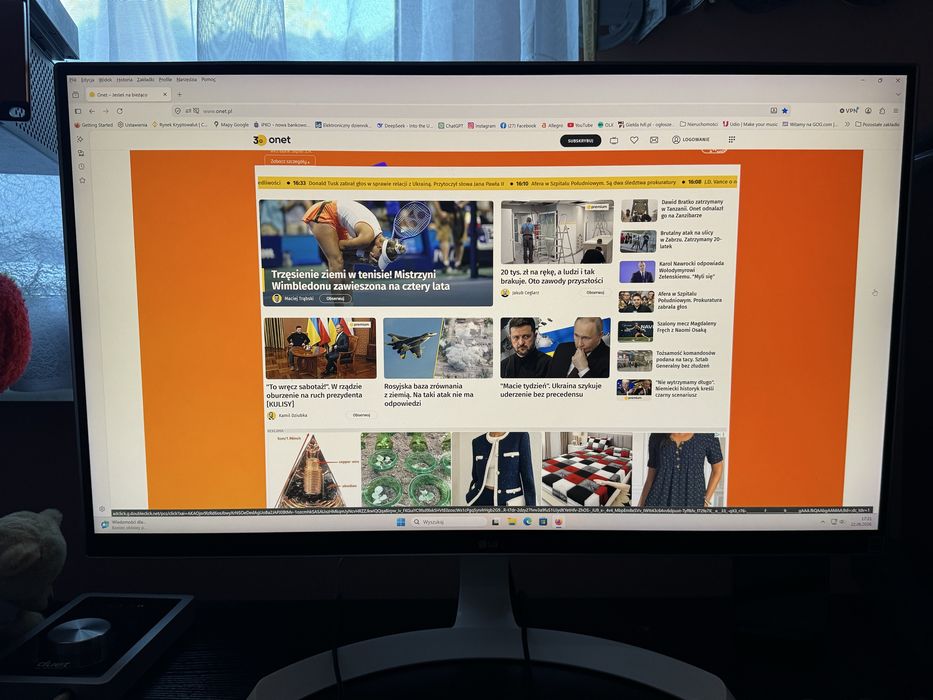 Monitor LG 27 cali 4k