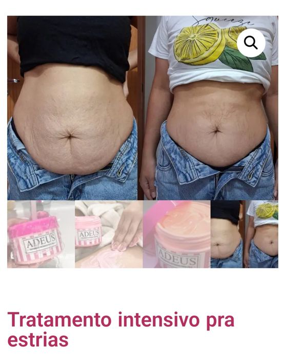 Adeus creme corporal uma unidade