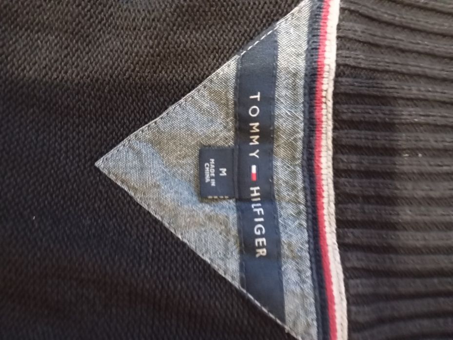 Чоловіча трикотажна кофта на блискавці Tommy Hilfiger (Оригінал)