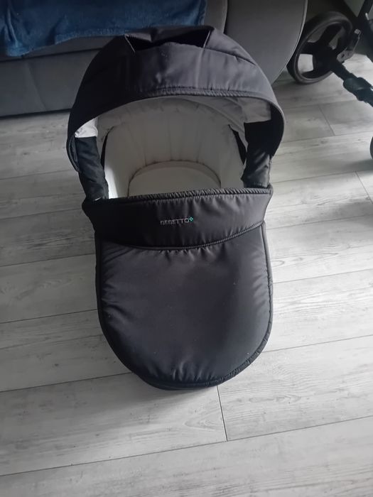 Wózek spacerówka plus gondola Bebetto Nico Stilo