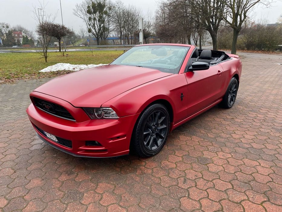 Ford Mustang Ford Mustang Kabriolet V6 Premium / Czerwona Satyna