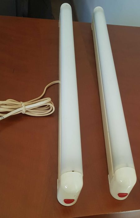 Calhas de iluminação para bancada de cozinha 2 unidades