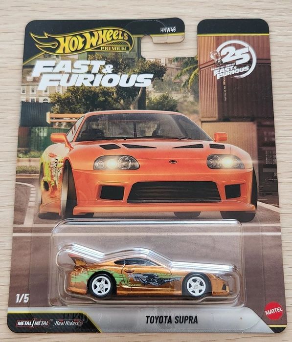 Hot wheels Toyota supra chase fast furious 2026