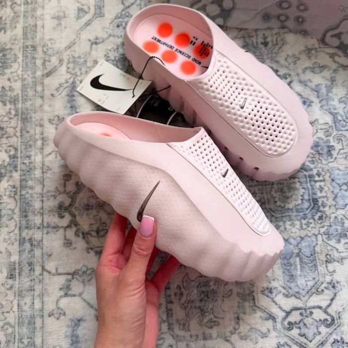 Шльопанці Nike Mind 001 Pink | тапочки Найк Мінд 001 рожевого кольору