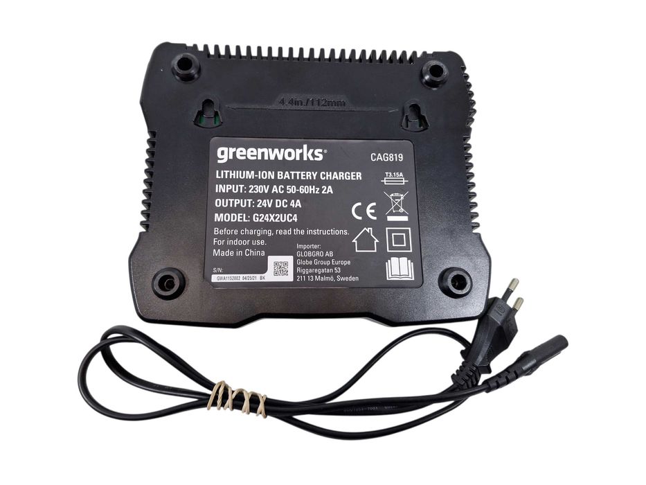 Ładowarka do akumulatorów Greenworks
