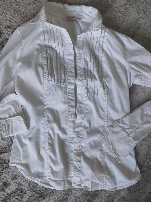 Liu Jo Jeans biała koszula taliowana 36