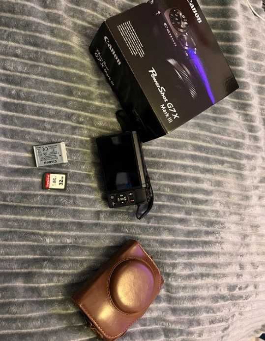 Aparat Canon G7X Mark III Bardzo Zadbany