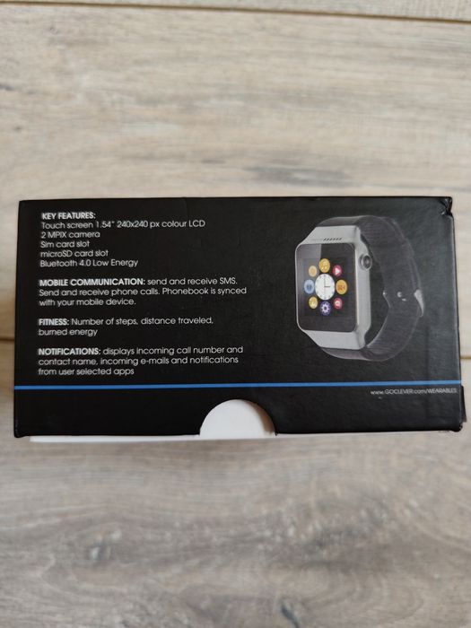 Smartwatch Goclever czarny