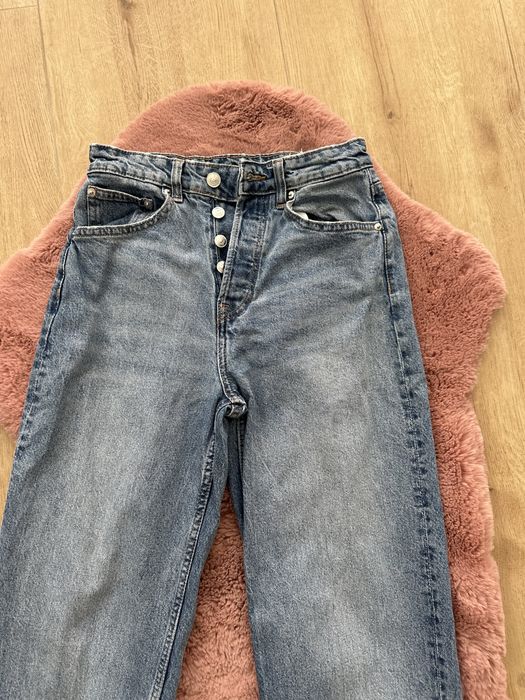 Джинсы джинси wide leg широка штанина 36 38 Zara