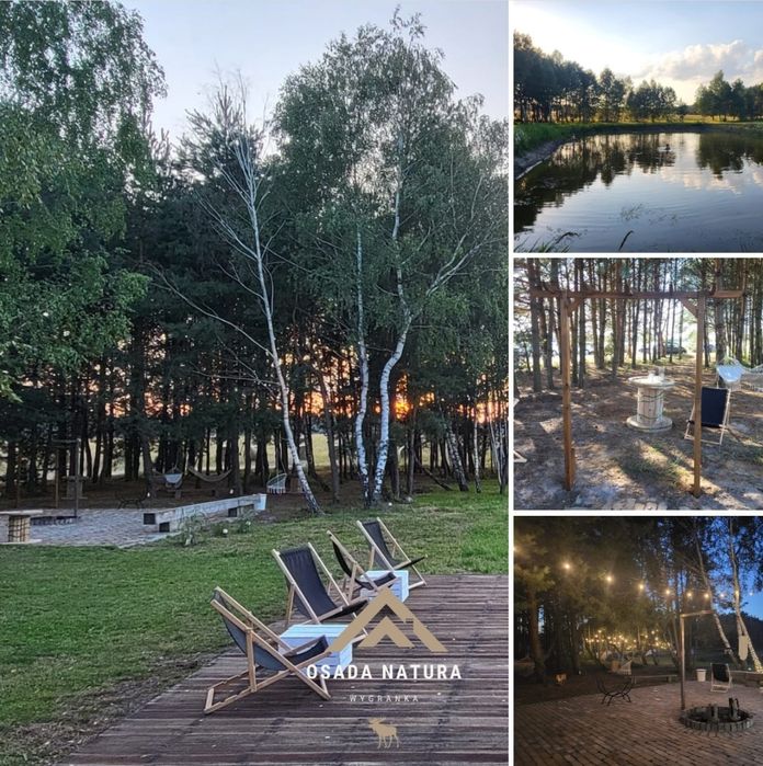 Domek Osada Natura Wygranka, 20 osób,Ryki, Garwolin, Żelechów