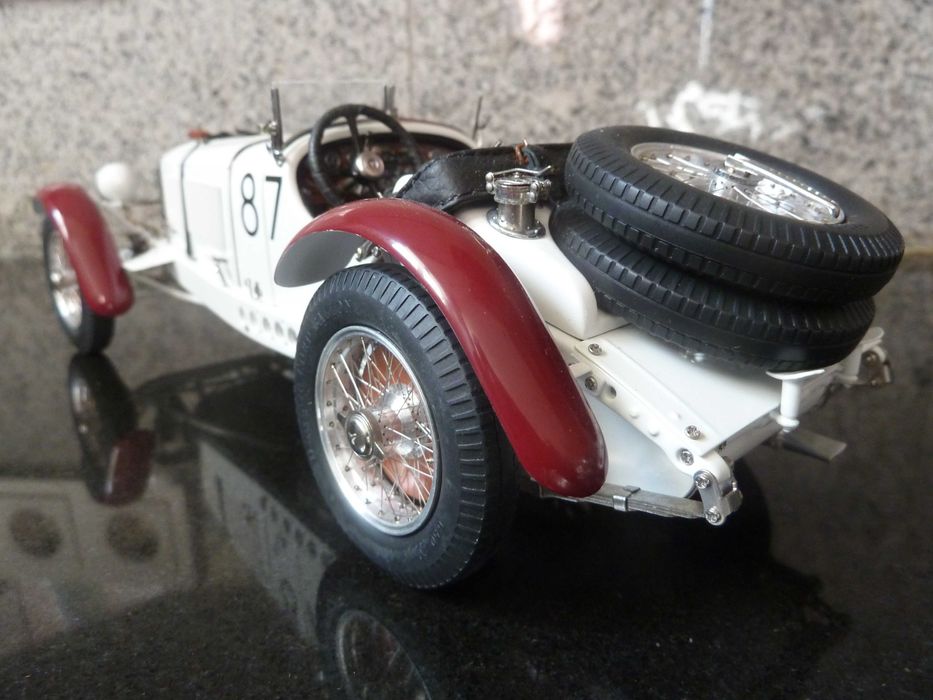 1:18 CMC, Mercedes Benz SSKL, Mille Miglia 1931, AutoArt, Minichamps