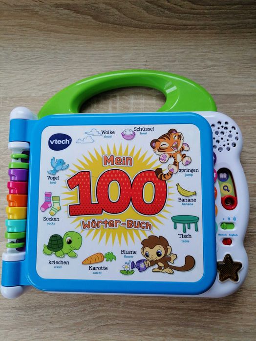 V Tech książka interaktywna z 100 słowami dla dzieci powyżej 2 lat