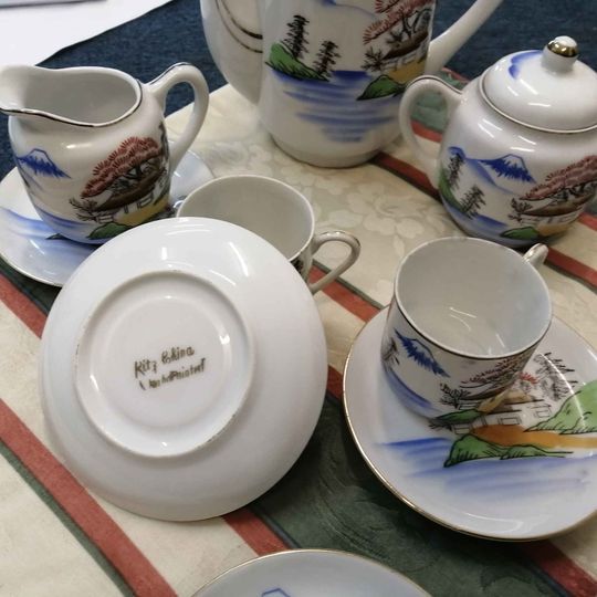 Chinese Eggshell Coffee Service64751902841090121