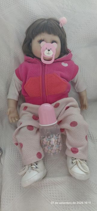 Boneca bebe reborn