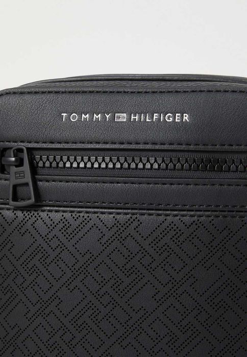 100% ОРИГІНАЛ Tommy Hilfiger monogram vertical NEW сумка чорна