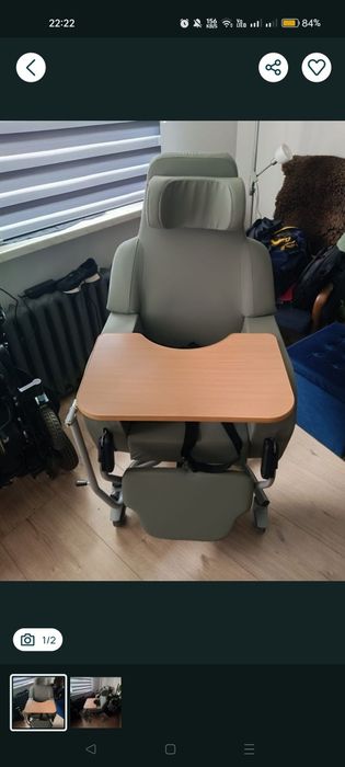 Fotel geriatryczny Vermeiren