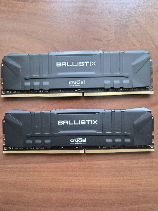 Оперативна пам'ять Crucial Ballistix DDR4 16GB (2x8GB) 3200 MHz