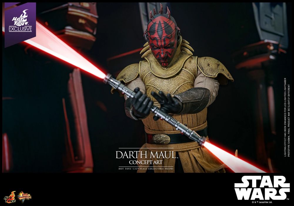 Фигурка 1/6 hot toys mms778 DARTH MAUL (CONCEPT ART) star wars