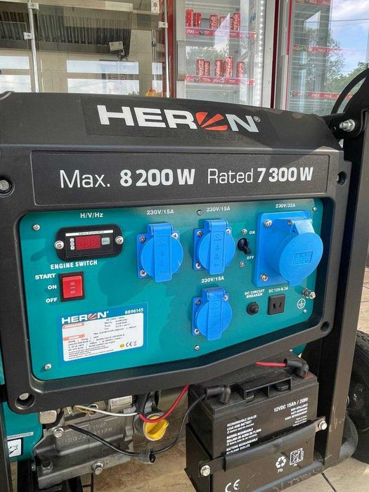 Генератор HERON 8.2 кВт — Надёжная мощность для дома