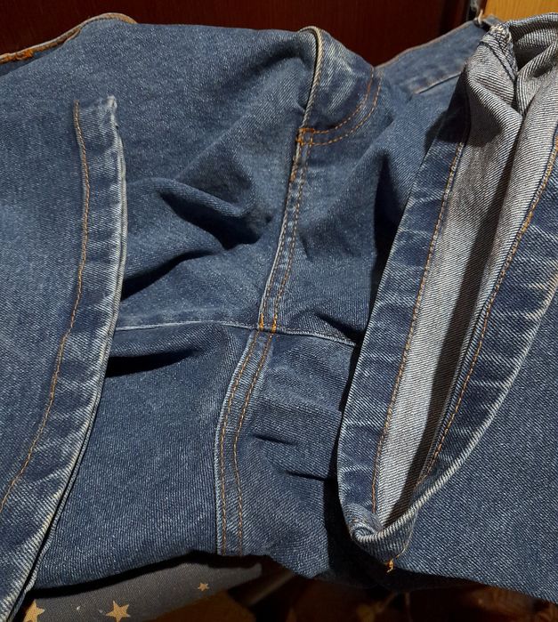 Ого-го какой размерчик Мужские классические джинсы батал