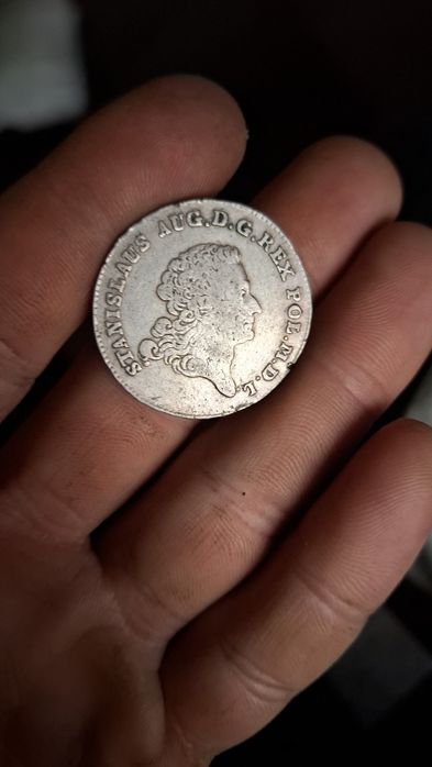 2zł 8gr 1770r IS  Stanisław Poniatowski Dwuzłotówka  Unikat Stan bdb