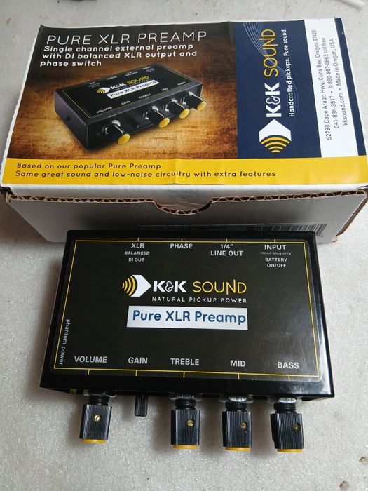 K&K Pure XLR Preamp