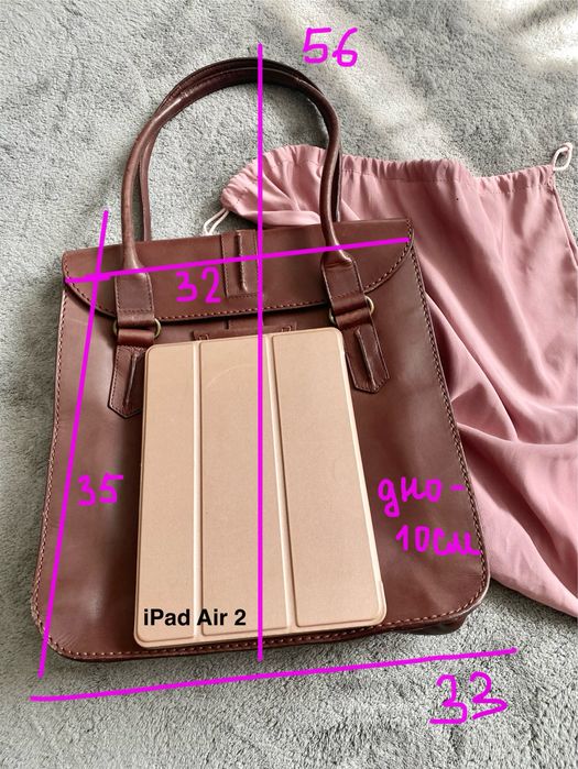 Radley Англійська шкіряна сумка портфель тоут шопер для ноутбуку