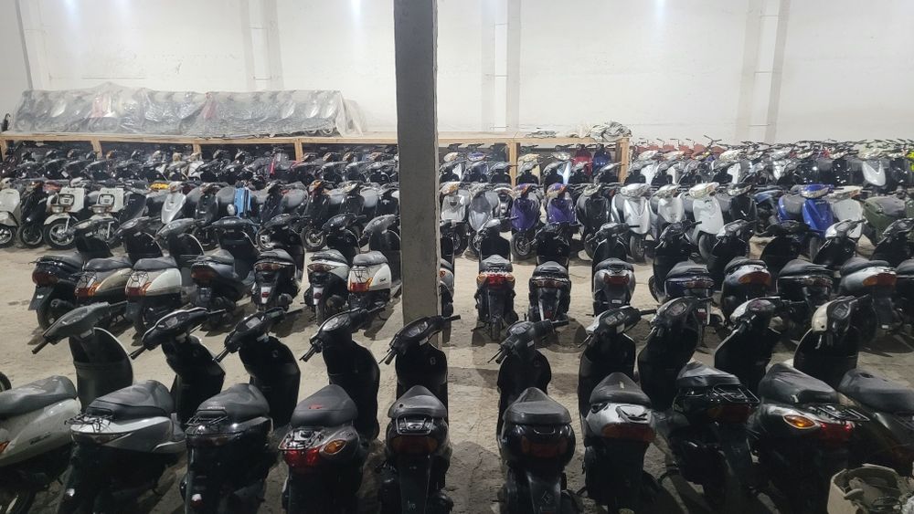 Мопед,скутер, Хонда Дио Xonda dio з контейнера