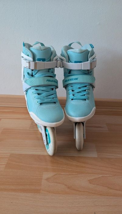 niebieskie rolki powerslide 40