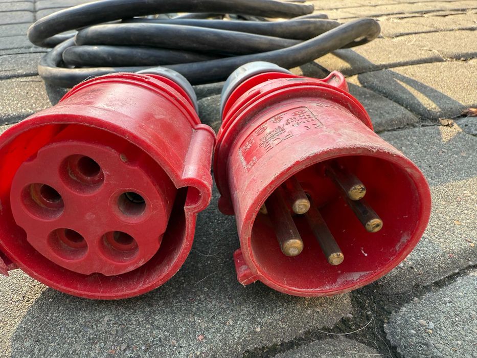 Rozgałęziacz przedłużacz kabel Siła 380 V Warszawa Bemowo
