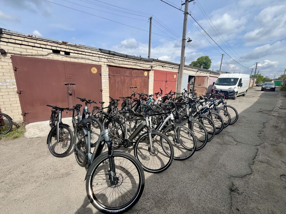 Електро велосипед  Электро дамка BOSCH мотор, малий пробіг