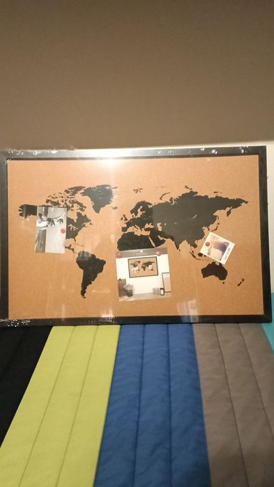 Quadro: "Mapa Mundo"