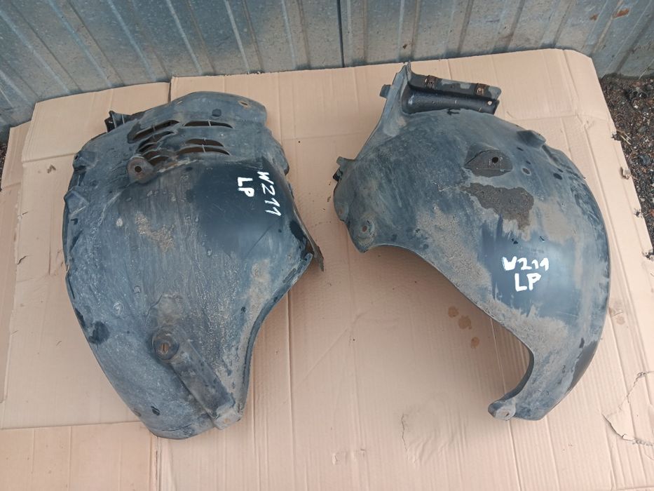 Mercedes w211 nadkole plastikowe lewy przód przednie lewe kompletne