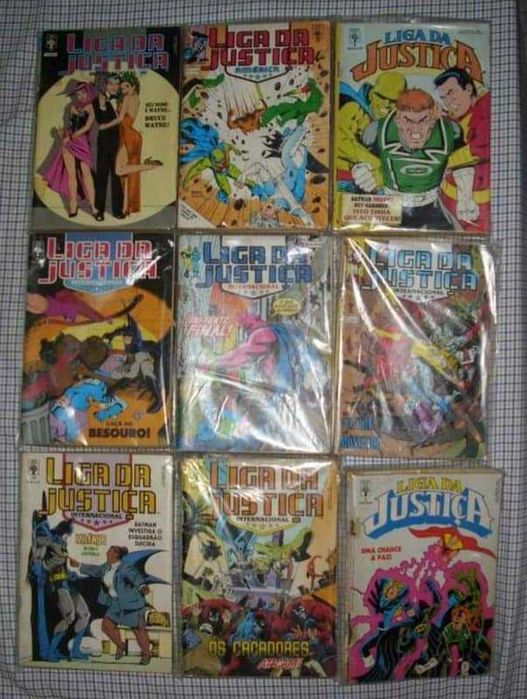 revistas LIGA da JUSTIÇA