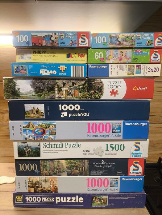 Пазлы 1000 штук 1500 штук 100 штук