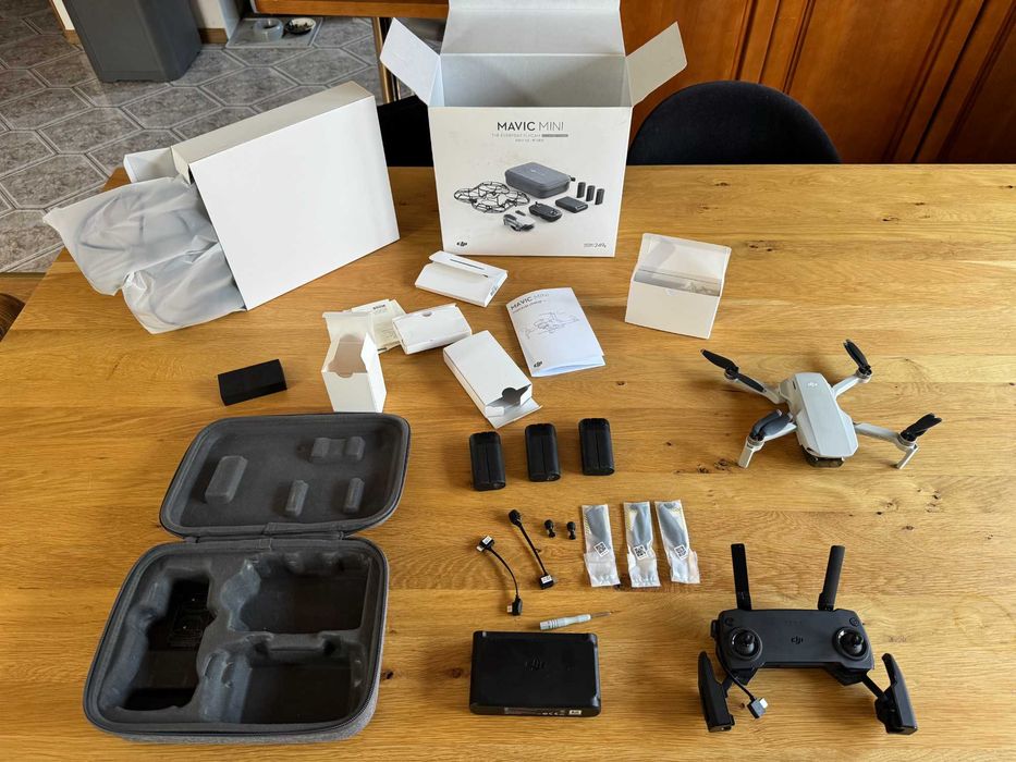 DJI Mavic Mini Fly More Combo – 3 baterie, futerał, stan bardzo dobry